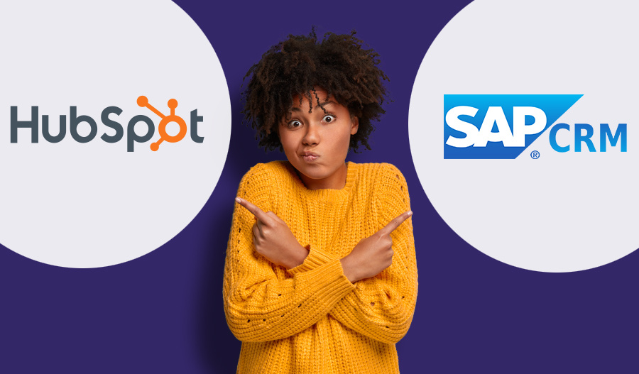 Digitalisierungsplattform HubSpot im Vergleich zu SAP